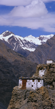 Cliff-side Monastery, Spiti Valley, India (2000)