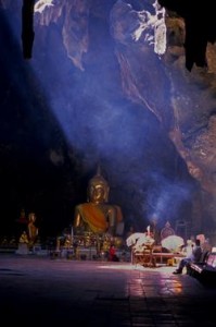 Cave temple at Petchaburi, Thailand, (1997) Photo (c) Karen Abrahamson