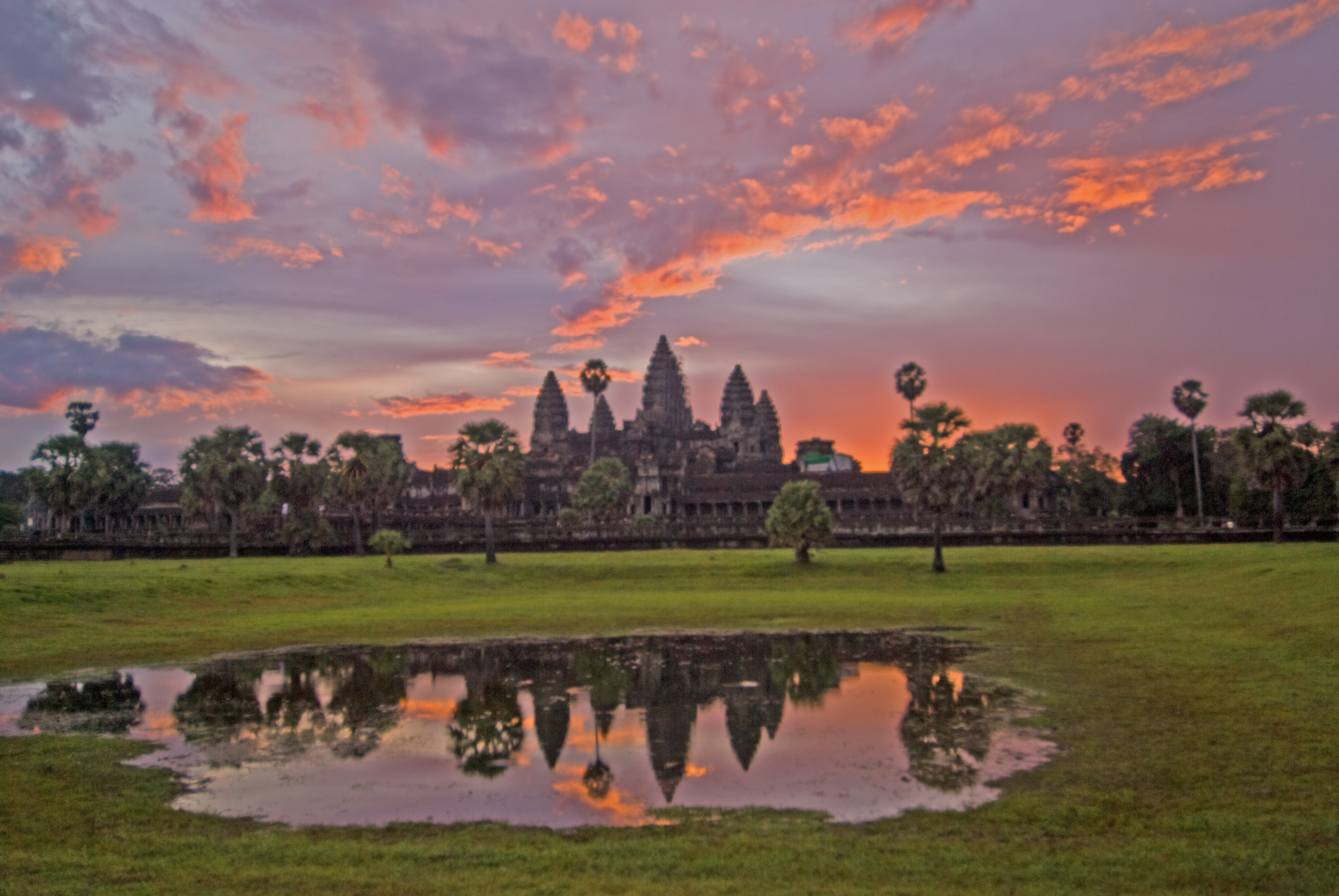 Angkor Wat at Sunrise, September, (2008)