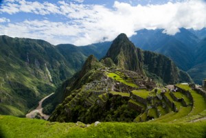 Machu Picchu caught in the coil of the coil of the Urubamba River (2011) Photo (c) Karen Abrahamson